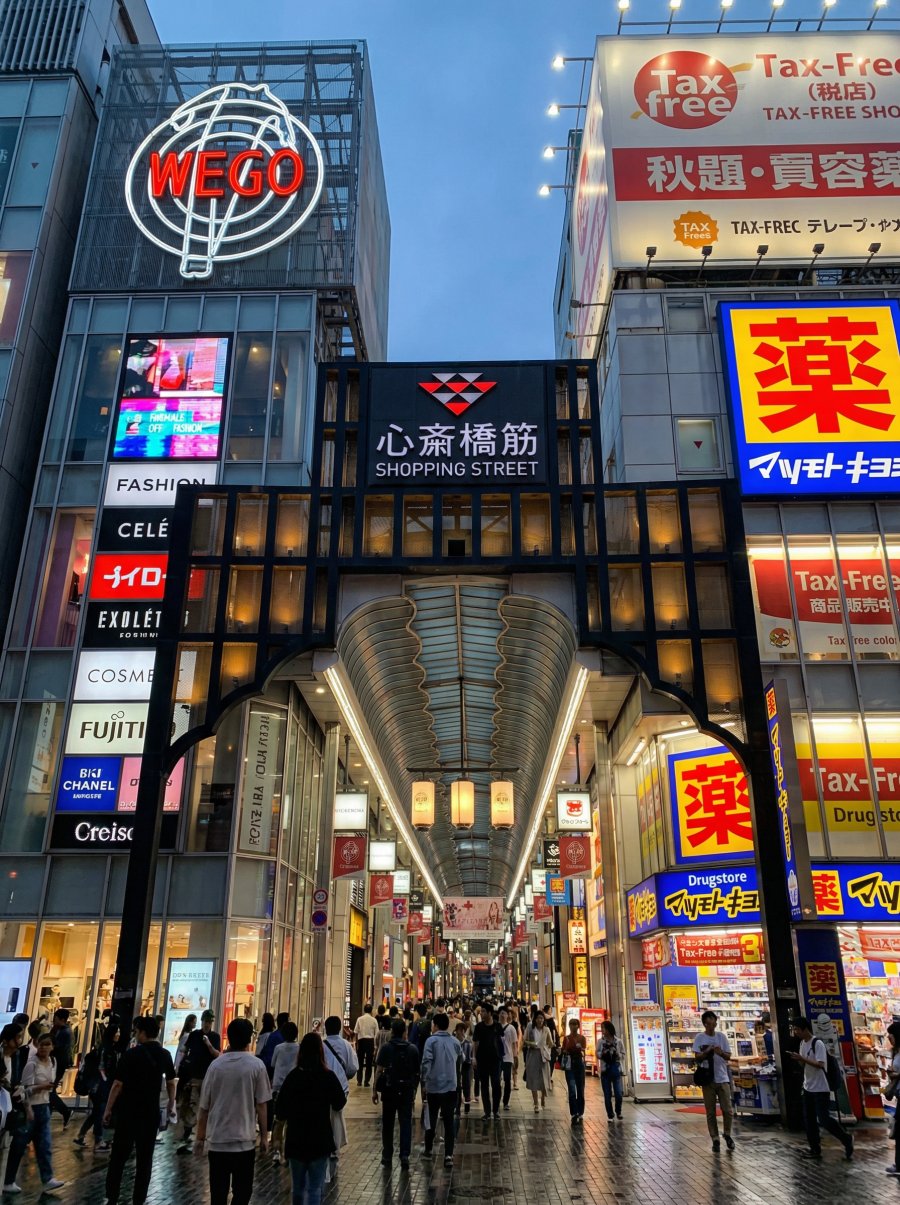 Shinsaibashi, Osaka