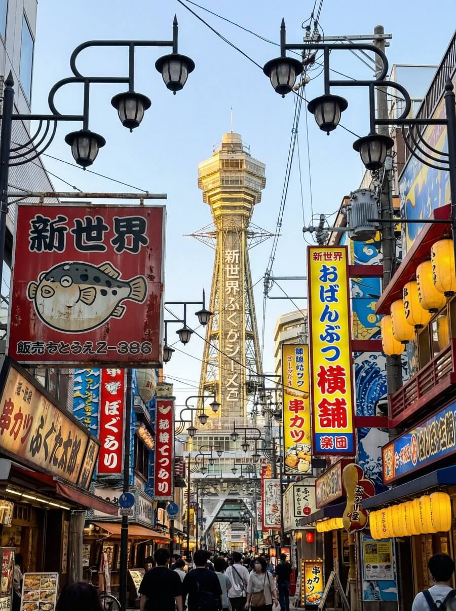 Shinsekai, Osaka