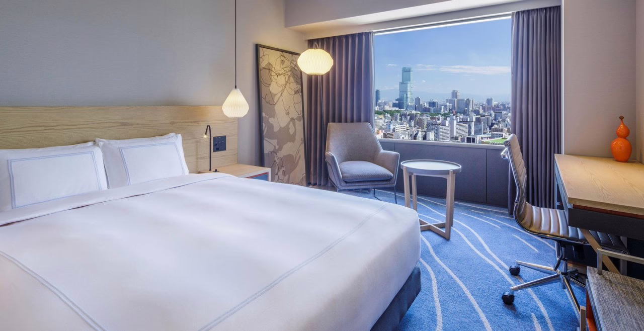 Swissôtel Nankai Osaka bedroom