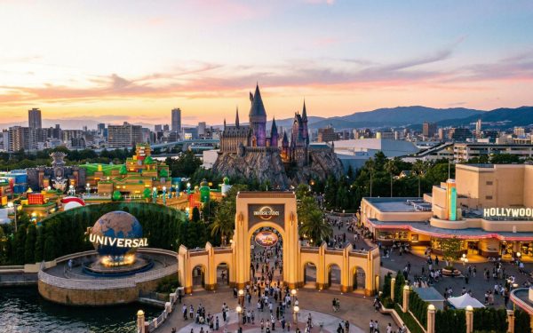 Universal Studios Japan Osaka Wide Shot