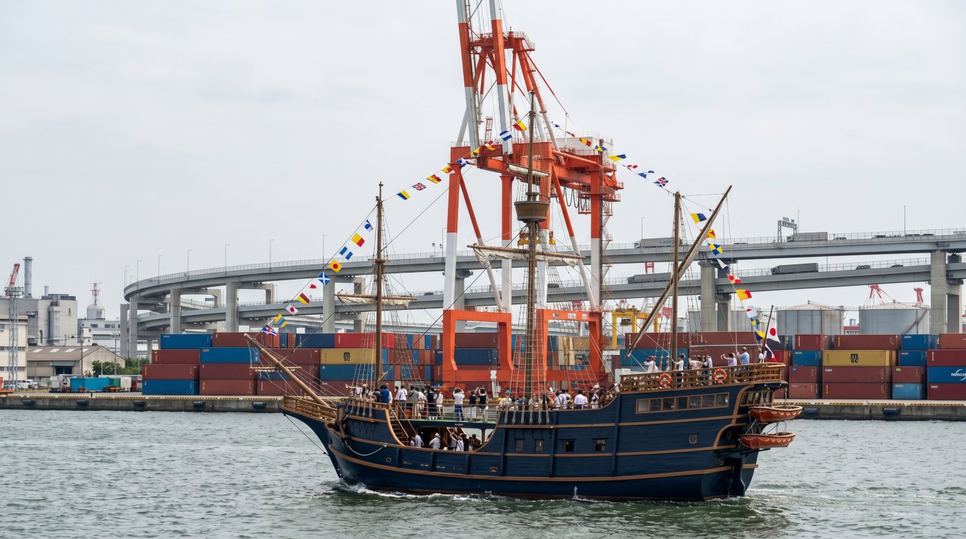 Osaka Bay Cruise Santa Maria