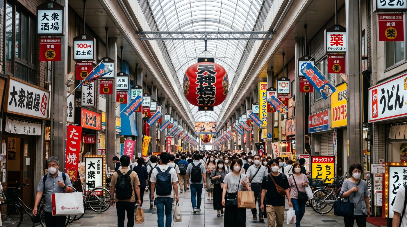 Tenjinbashisuji Shopping Street